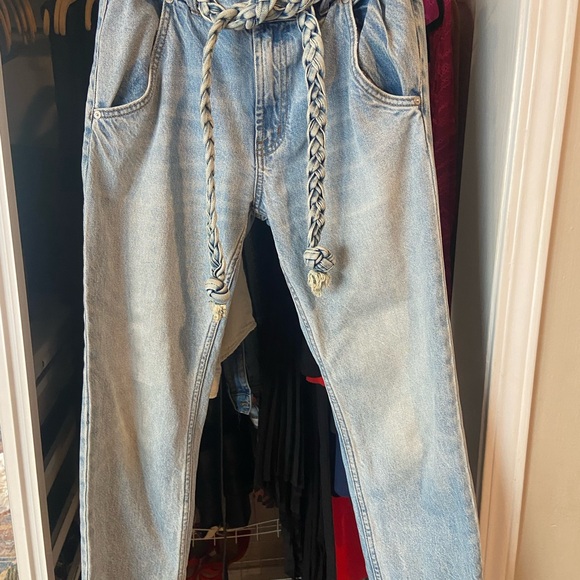 Free People High Waisted Jeans - Picture 1 of 5